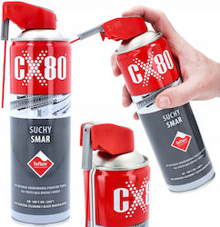 Cx-80 Dry Teflon Ptfe Lubricant Teflon Grease 500 Ml Duo Spray
