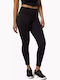 Women's Cropped Everyday Legging High Waisted Black
