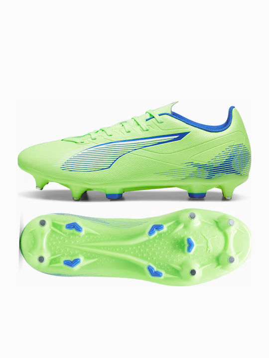 PUMA Ultra 5 Play Football Shoes with Cleats Green