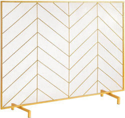 Vevor Μεταλλικό Προστατευτικό Τζακιού 98x75.8cm Γκρι