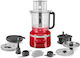 Kitchenaid Multifunctional Food Processor 400W with Pot Red