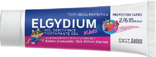 Elgydium Baby-Zahnpasta Für 2+ Jahre Mit Geschmack Rote Maulbeere 50ml