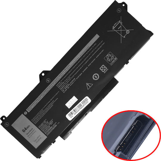 Съвместима Батерия за Dell Географска ширина / Прецизност / Alienware Dell Latitude 15 5521 5531 14 5421 5431, Precision 3470 3561 3571 3581, Alienware m17 R5 с 4000mAh