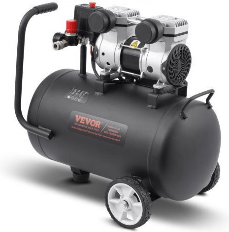 Vevor Air Compressors 80dB with Power 1hp and Airtank 8lt WYWSKYJ30L75E7TAMV2