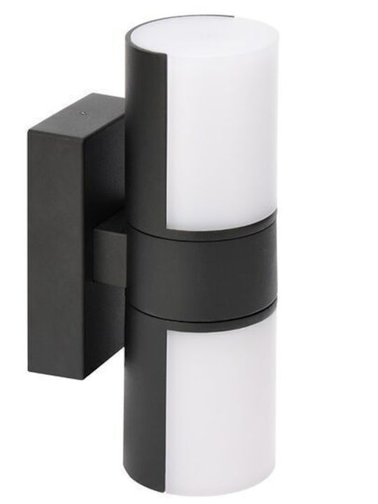 Horoz Electric Lumină de exterior montată pe perete LED IP54 14W cu Alb Natural Lumină 7.8x24.8εκ.