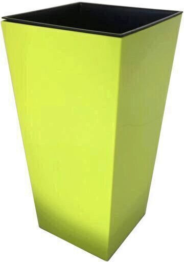 Strend Pro Ghiveci Plastic Verde 19x19x36εκ.