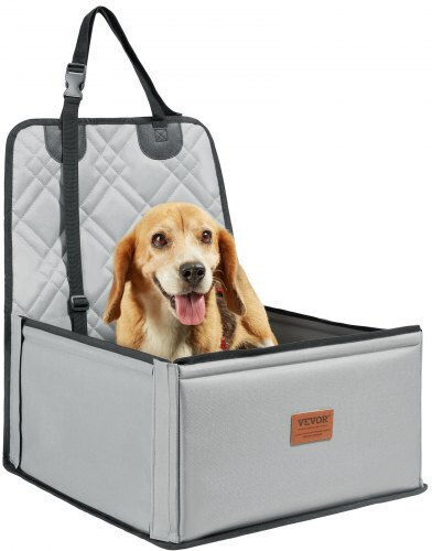 Vevor Waterproof Dog Car Seat Gray