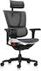 Comfort Workspace Ergohuman Gaming Aurora Gaming Chair with Adjustable Arms Black