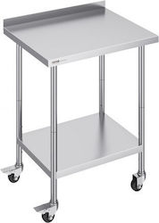 Τραπέζι Εργασίας Ανοξείδωτο Vevor 24"x30" Ρόδες Cfbxggztlcdj2suv7v0 Τραπέζι Εργασίας Ανοξείδωτο Vevor 24"x30" Ρόδες Cfbxggztlcdj2suv7v0