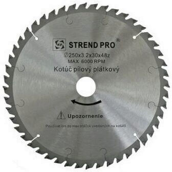 Strend Pro Pro Δίσκος Κοπής Ξύλου με 48 Δόντια 160mm