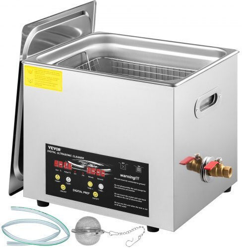 Vevor Ultrasonic Cleaner 10lt with Digital Timer