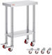 Vevor Πάγκος Εργασίας 60.96x60.96x30.48cm SYGZT12X24INDJL01V0