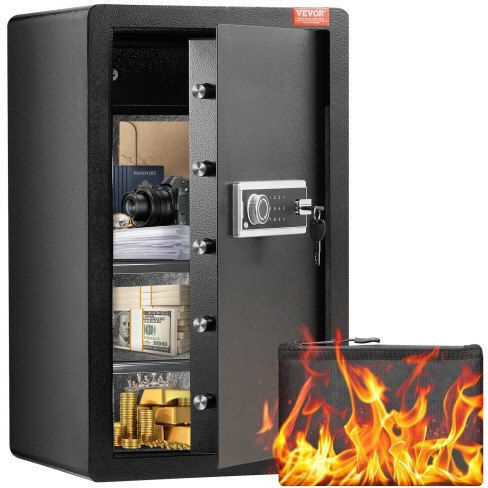 Vevor Safe with Digital Lock L42xW38xH70cm DMBXXLS452CUYI3X5V9