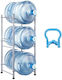 Vevor Water Shelf 3 Levels 3 Silver Bottles