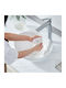 Vevor Aufgesetztes Waschbecken Keramik 40.64x34.036cm White