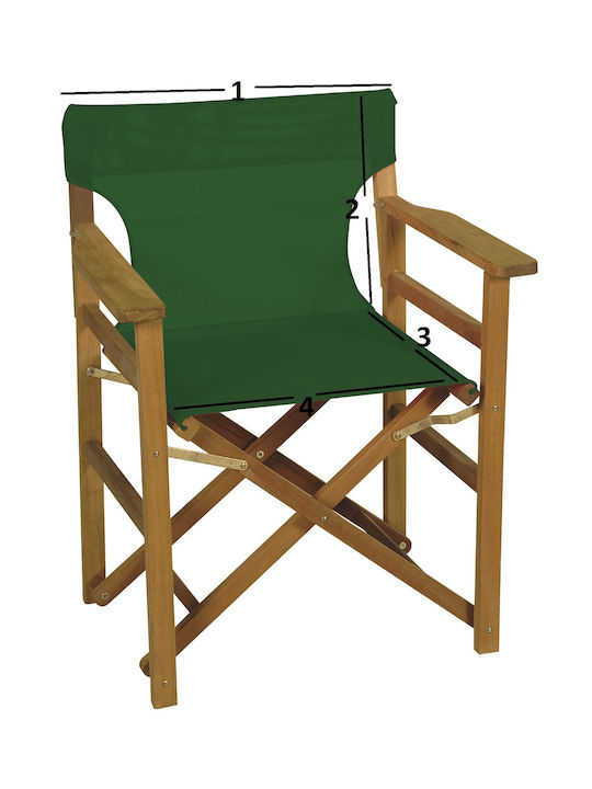 Cypress Green Replacement Director's Chair Fabric Perforated 2 X 1 45seat x 55back x 79length M