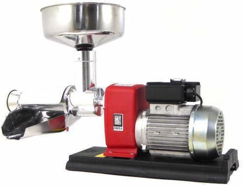 Noul storcător electric profesional de roșii O.m.r.a 1600 W cu bol din oțel inoxidabil Nr. 5 460 Kg H