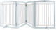 Vevor Divider Dog in White Color 60.96 x 245.11 x 60.96cm