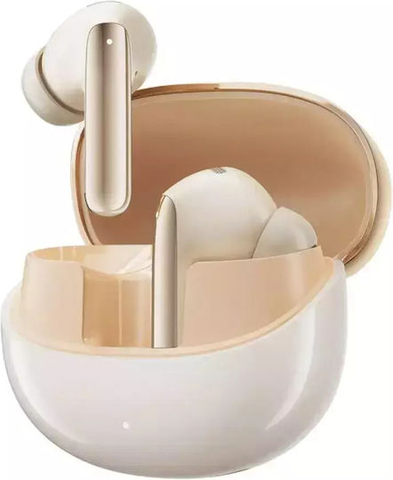 QCY Melobuds Pro HT08 Bluetooth Handsfree Earphones with Sweat Resistance and Charging Case Gold