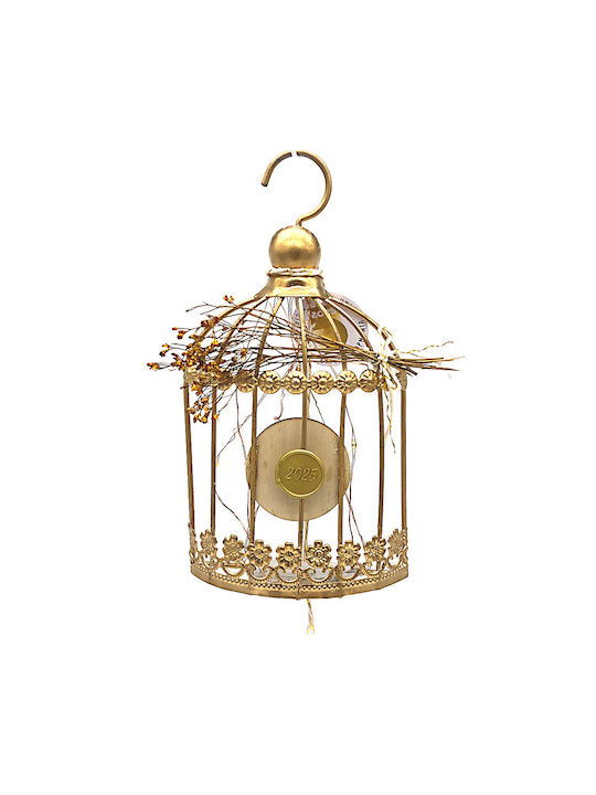 Lucky Charm Hanging Cage 2025 Gold-Plated