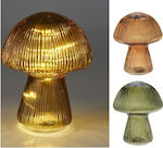 Zaros Weihnachtliche Glas Figur Pilz 20x20cm