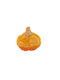 Iliadis Christmas Fabric Figure Pumpkin Orange 12x12x10cm Pumpkin