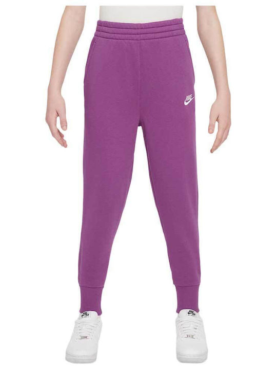 Nike Kids Sweatpants Fuchsia Sportswear Club