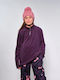 Fleece Hanorac Copii Purple