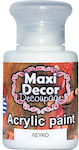 Maxi Paint Decoupage White 130ml