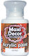 Maxi Farbe Decoupage White 130ml