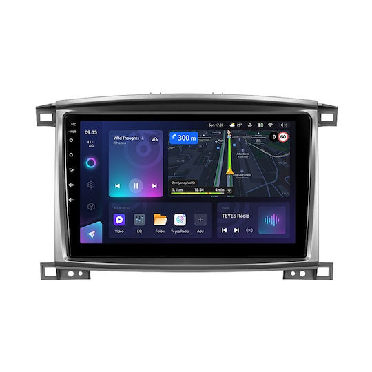 Teyes Car Audio System for Toyota Land Cruiser Lexus LC 2002-2007 (Bluetooth/USB/WiFi/GPS/Apple-Carplay/Android-Auto) with Touch Screen 10.2"