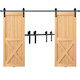 Vevor Sliding Door Mechanism 243.84cm Black