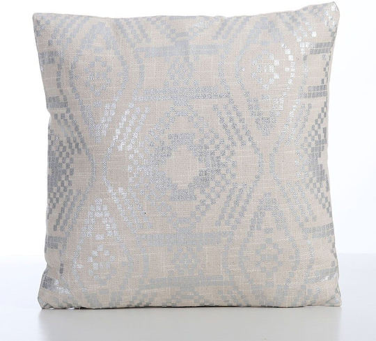 Nef-Nef Homeware Christmas Decorative Pillow Square Gray 45x45cm