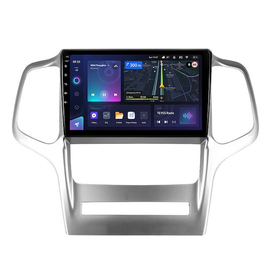 Teyes Car Audio System for Skoda Rapid Jeep Grand Cherokee Dodge Journey 2010-2013 (Bluetooth/USB/WiFi/GPS/Apple-Carplay/Android-Auto) with Touch Screen 9"