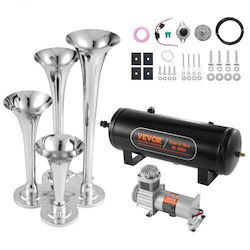 Vevor Zughupe Set 4 Trompeten Luftkompressor 160 Psi Tank 2,6 Gal Qlbycqgtz12vb362gv9