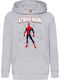 Hanorac pentru copii Tralala Spider-man 14 Gri