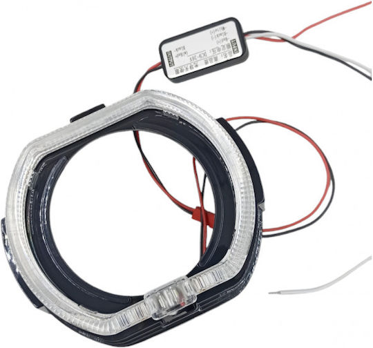 Car Headlight Angel Eye Ring 12V White Color