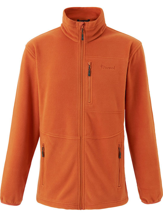 Pinewood Finnveden Hunting Cardigan Fleece Orange