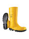 Dunlop Work-It S5 Αντιολισθητικές Γαλότσες Εργασίας Γονάτου Κίτρινες