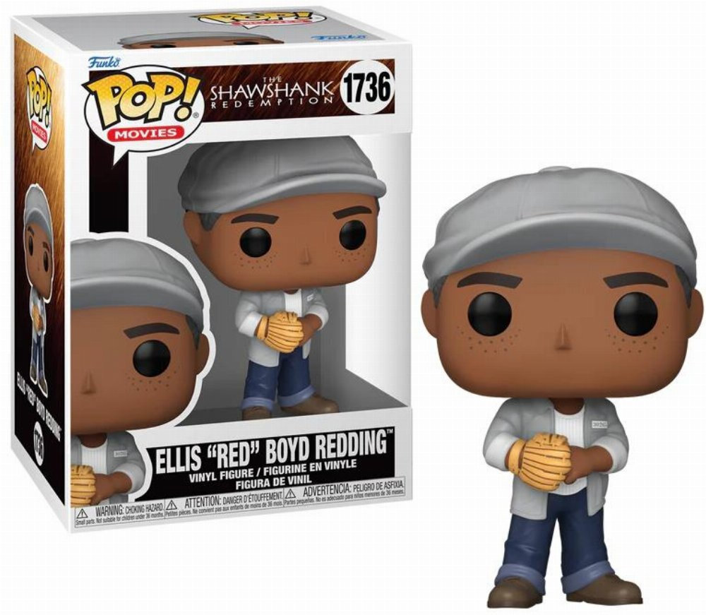 Funko Pop! Movies: The Shawshank Redemption - Ellis %27Red%27 Boyd Redding #1736 Vinyl Figure