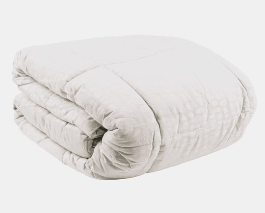 Sidi Home Plast Husă de pătură Super Dublu 220x240cm Alb