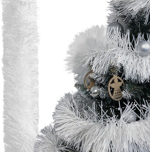 Christmas Tree Garland White 6m Ruhhy 22307