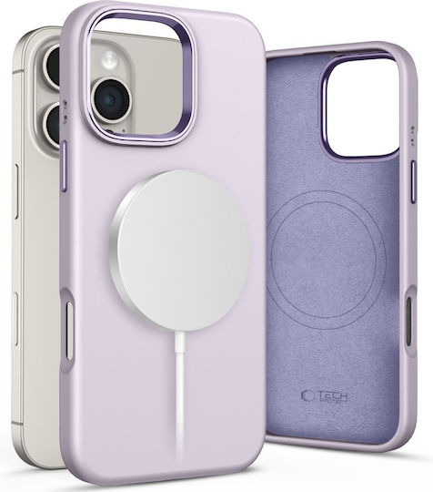 Tech-Protect Back Cover Σιλικόνης Μωβ (iPhone 16 Pro)