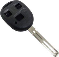 Toyota Car Key Shell 3 Buttons Reinforced Shell Blade Toy40 1448-fwk