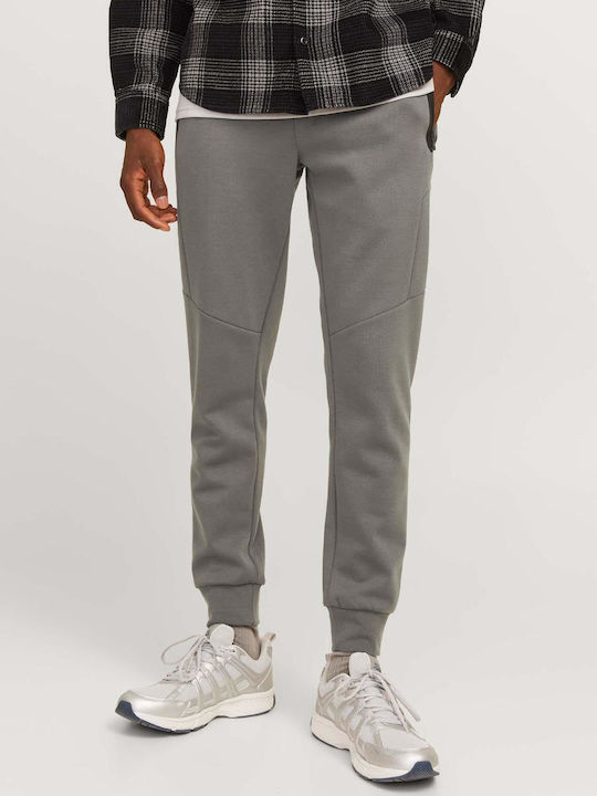 Jack & Jones Παντελόνι Φόρμας Γκρι
