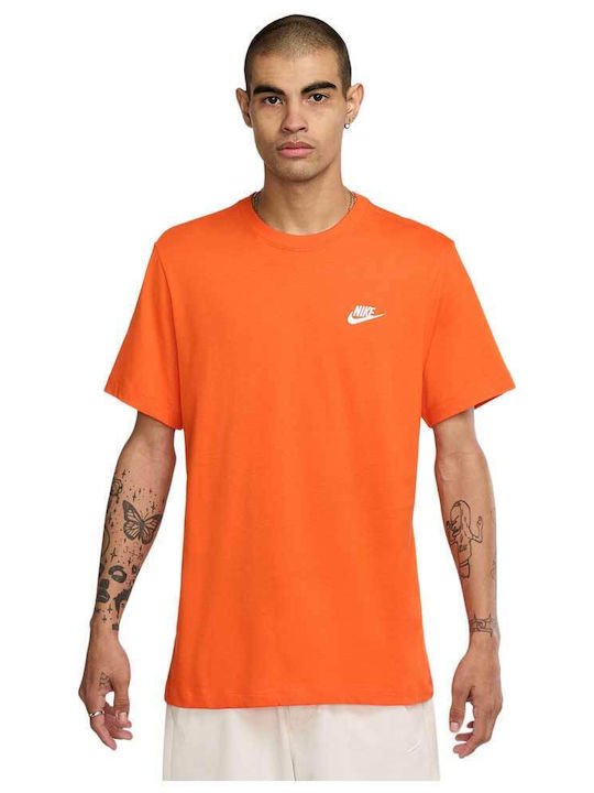 Nike Αθλητικό T-shirt Πορτοκαλί