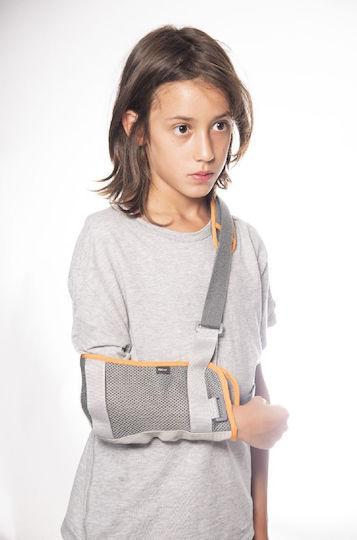 Medical Brace Φάκελος Ανάρτησης Ώμου για Παιδιά σε Γκρι Χρώμα ΜΒ.3008/S