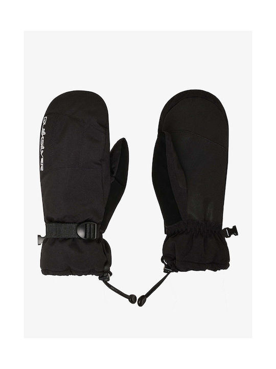 Quiksilver Mission Snow Mittens Ανδρικά Γάντια Σκι & Snowboard Μαύρα