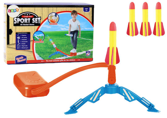 Game Target Practice Outdoor Foam Rocket Launcher Pump