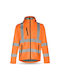 TH Clothes Work Jacket Softshell with Fleece Lining and Detachable Hood